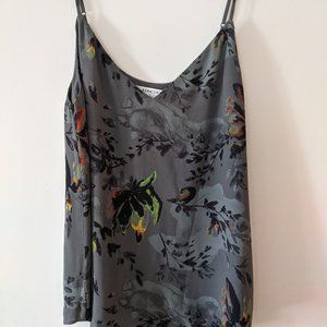 Beautiful print camisole with adjustable spaghetti straps